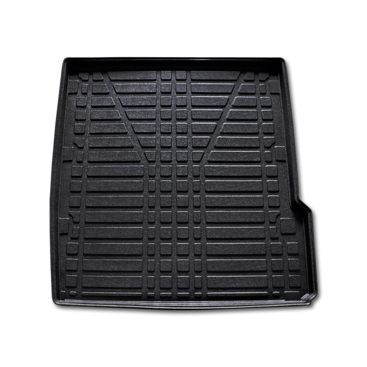 Mercedes E Class W210 Trunk Mat - Rear - Omac - TPE - Black - '96-'03 Mercedes E Class W210 Trunk Mat - Rear - Omac - TPE - Black - '96-'03